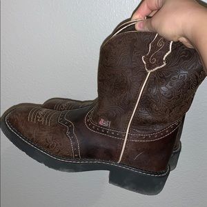 Women’s Justin Square Toe Boots